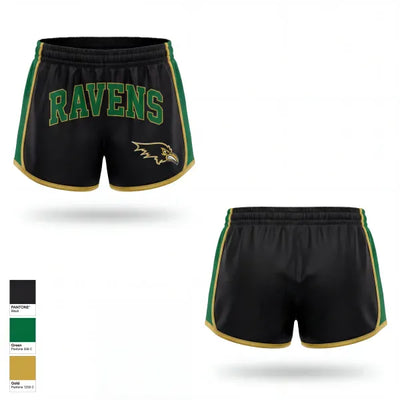 Ravenscroft Ravens Track & Field 80482410 Women's Shorts - 1