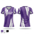 Shamokin Area Indians 45342016 Women's Short Sleeve V-neck Shirt - 1