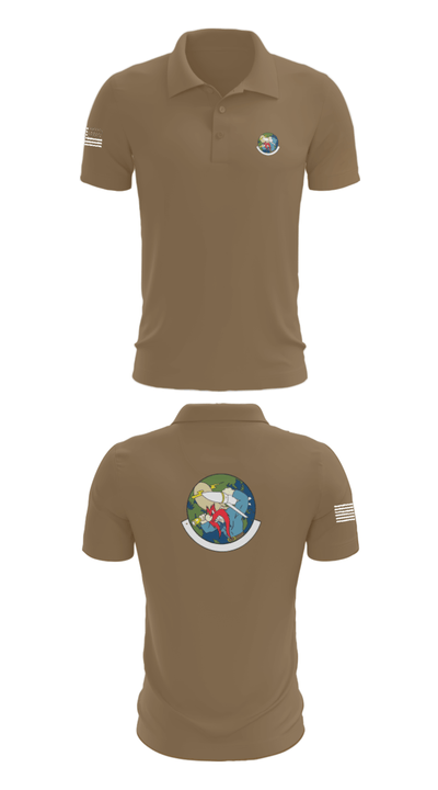 20th Intelligence Squadron 92115320 Short Sleeve Performance Polo - 7