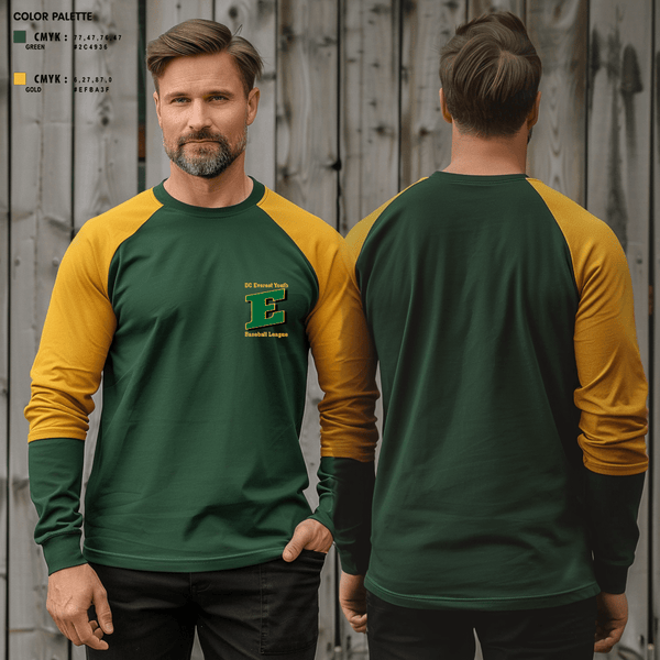 Long Sleeve Performance Shirt, DC Everest Youth Baseball League, Baseball, Teamtime, Team time, sublimation, custom sports apparel, team uniforms, spirit wear, spiritwear, sports uniforms, custom shirts, team store, custom team store, fundraiser sports, apparel fundraiser
