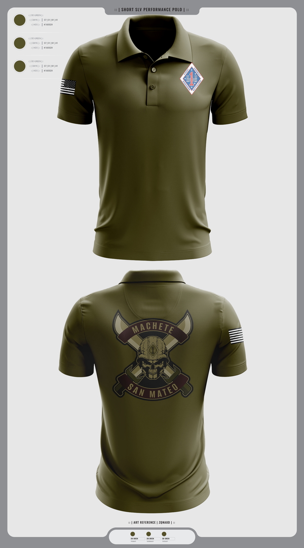 Short Sleeve Performance Polo, 1st Combat Engineer Battalion, , Teamtime, Team time, sublimation, custom sports apparel, team uniforms, spirit wear, spiritwear, sports uniforms, custom shirts, team store, custom team store, fundraiser sports, apparel fundraiser