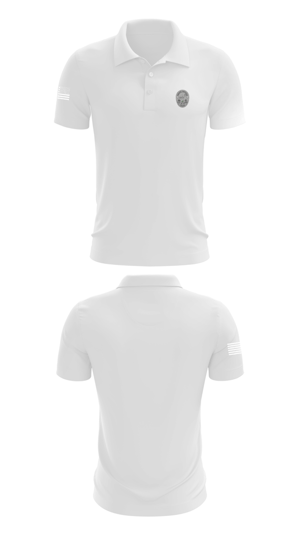 Short Sleeve Performance Polo, Tipton Police Department, Police, Teamtime, Team time, sublimation, custom sports apparel, team uniforms, spirit wear, spiritwear, sports uniforms, custom shirts, team store, custom team store, fundraiser sports, apparel fundraiser