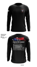 Vet-Sec Protective agency 68125060 Long Sleeve Performance Shirt 100