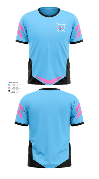 Short Sleeve Performance Shirt, Carolina lightning, Baseball, Teamtime, Team time, sublimation, custom sports apparel, team uniforms, spirit wear, spiritwear, sports uniforms, custom shirts, team store, custom team store, fundraiser sports, apparel fundraiser
