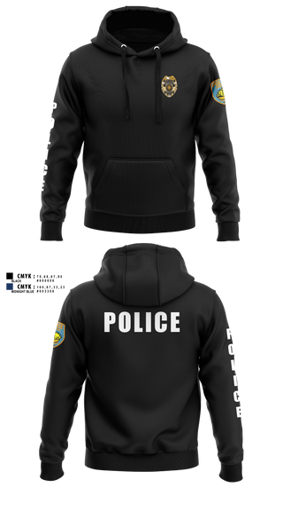 Hoodie, team name, Police, Teamtime, Team time, sublimation, custom sports apparel, team uniforms, spirit wear, spiritwear, sports uniforms, custom shirts, team store, custom team store, fundraiser sports, apparel fundraiser