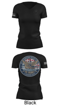 6 Squadron Crew 2 30938253 Women's Short Sleeve V-neck Shirt - 24