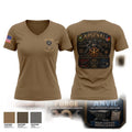Legacy 3/2 Fury Troop Women's Short Sleeve V-neck Shirt - 1