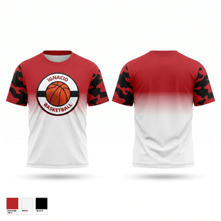 Short Sleeve Performance Shirt, Ignacio Bobcats, Men's Basketball, Teamtime, Team time, sublimation, custom sports apparel, team uniforms, spirit wear, spiritwear, sports uniforms, custom shirts, team store, custom team store, fundraiser sports, apparel fundraiser