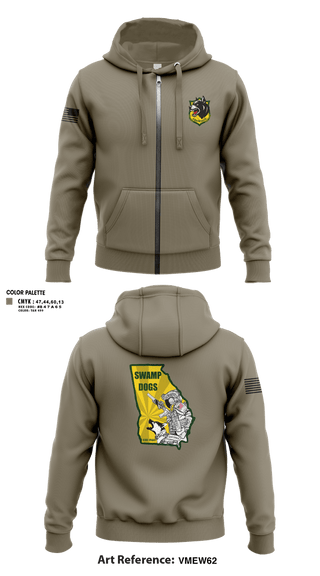 Zip Hoodie, 93D MP DET (MWD), , Teamtime, Team time, sublimation, custom sports apparel, team uniforms, spirit wear, spiritwear, sports uniforms, custom shirts, team store, custom team store, fundraiser sports, apparel fundraiser