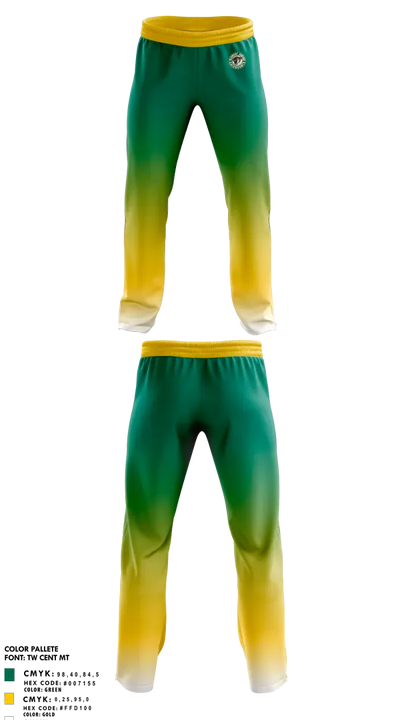 Vermont Junior Catamounts 23031038 Sweatpants - 1