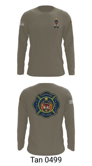Long Sleeve Performance Shirt, Guernsey Fire & Rescue, , Teamtime, Team time, sublimation, custom sports apparel, team uniforms, spirit wear, spiritwear, sports uniforms, custom shirts, team store, custom team store, fundraiser sports, apparel fundraiser