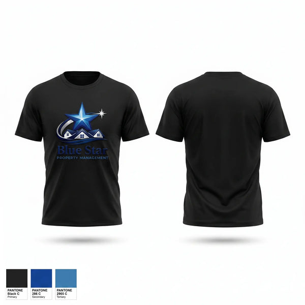 Blue Star Property Management Short Sleeve Performance Shirt - 2
