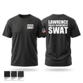 Lawrence Police Department SWAT 61478826 Old School Cotton Feel Shirt - 1