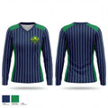 Kryptonite 77367598 Women's Long Sleeve V-neck Shirt - 1