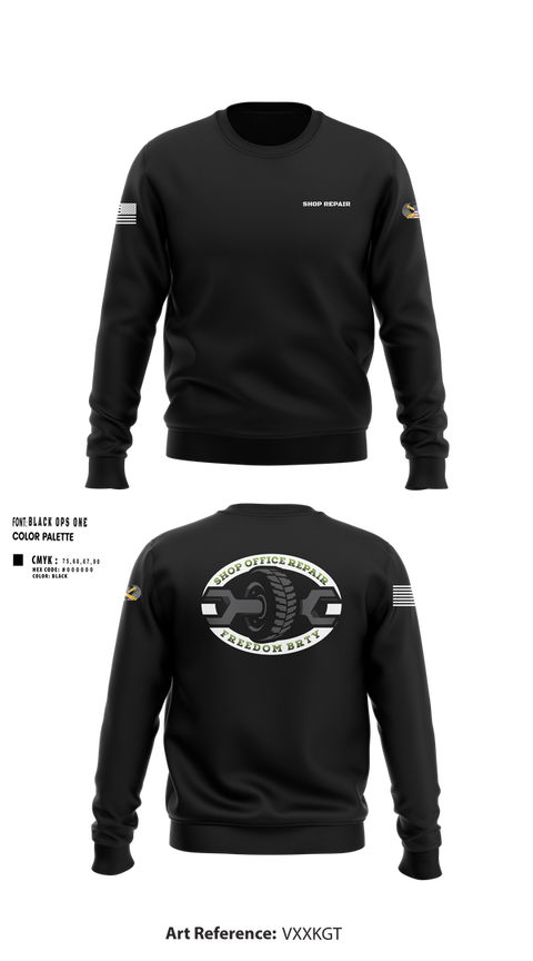 Crew Neck Sweatshirt, 1-320TH FA, Army, Teamtime, Team time, sublimation, custom sports apparel, team uniforms, spirit wear, spiritwear, sports uniforms, custom shirts, team store, custom team store, fundraiser sports, apparel fundraiser