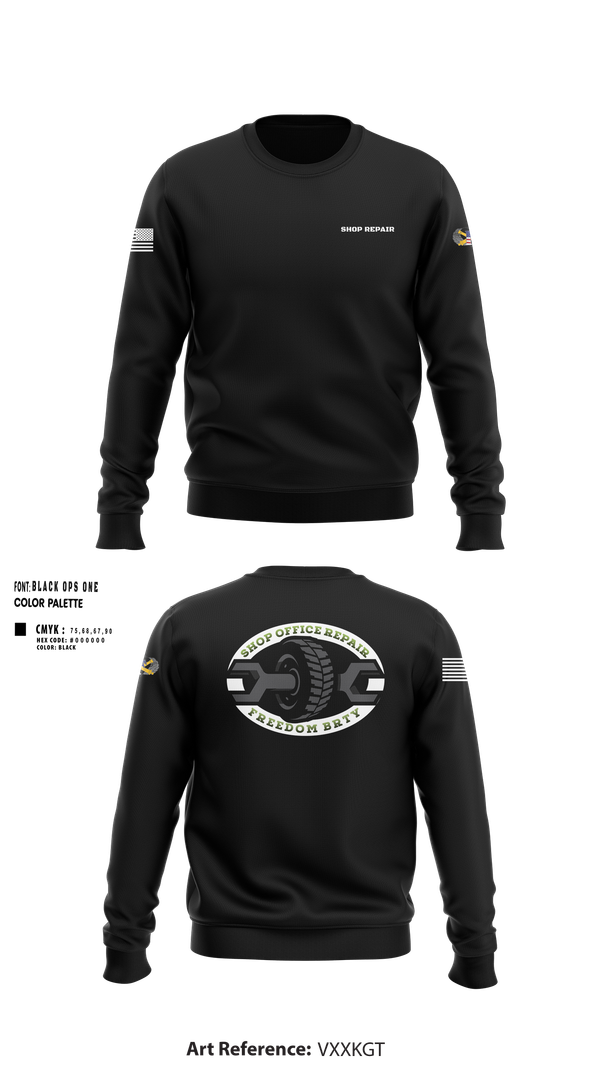 Crew Neck Sweatshirt, 1-320TH FA, Army, Teamtime, Team time, sublimation, custom sports apparel, team uniforms, spirit wear, spiritwear, sports uniforms, custom shirts, team store, custom team store, fundraiser sports, apparel fundraiser