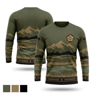 Long Sleeve Performance Shirt, CCSO, Police, Teamtime, Team time, sublimation, custom sports apparel, team uniforms, spirit wear, spiritwear, sports uniforms, custom shirts, team store, custom team store, fundraiser sports, apparel fundraiser