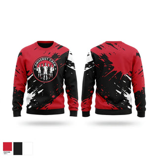 Crew Neck Sweatshirt, Amherst Crew, Men's Soccer, Teamtime, Team time, sublimation, custom sports apparel, team uniforms, spirit wear, spiritwear, sports uniforms, custom shirts, team store, custom team store, fundraiser sports, apparel fundraiser