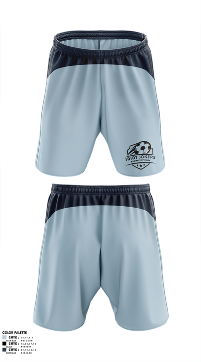 Idiot Jokers 53222127 Mens Soccer Shorts - 1