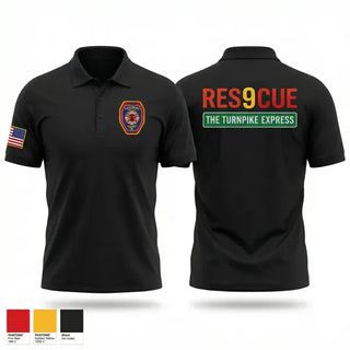 Short Sleeve Performance Polo, Ridgebury Fire Department, Fire Department, Teamtime, Team time, sublimation, custom sports apparel, team uniforms, spirit wear, spiritwear, sports uniforms, custom shirts, team store, custom team store, fundraiser sports, apparel fundraiser
