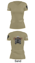 CHP- GGD WST 25577608 Women's Short Sleeve V-neck Shirt - 84
