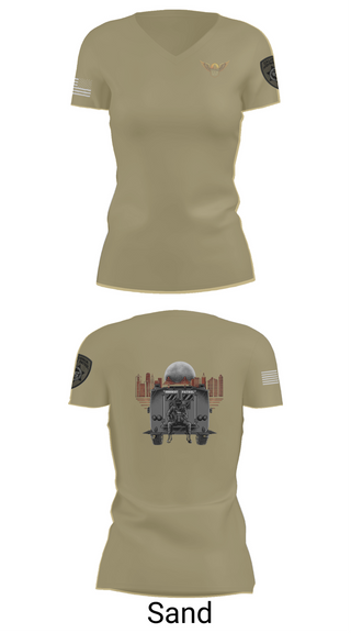 Womens Short Sleeve Vneck Shirt, CHP- GGD WST, , Teamtime, Team time, sublimation, custom sports apparel, team uniforms, spirit wear, spiritwear, sports uniforms, custom shirts, team store, custom team store, fundraiser sports, apparel fundraiser