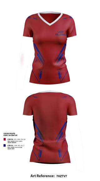 Womens Short Sleeve Vneck Shirt, Lakes Volleyball, Women's Volleyball, Teamtime, Team time, sublimation, custom sports apparel, team uniforms, spirit wear, spiritwear, sports uniforms, custom shirts, team store, custom team store, fundraiser sports, apparel fundraiser