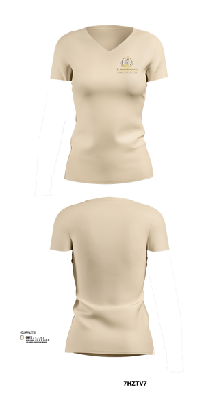 Womens Short Sleeve Vneck Shirt, EMMBROCK COMMUNITY SERVICES, , Teamtime, Team time, sublimation, custom sports apparel, team uniforms, spirit wear, spiritwear, sports uniforms, custom shirts, team store, custom team store, fundraiser sports, apparel fundraiser
