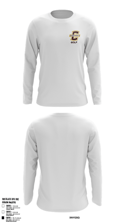 Joseph Case Golf 84034707 Long Sleeve Performance Shirt 4