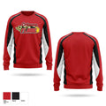 Crimson Flames 53744918 Crew Neck Sweatshirt - 2