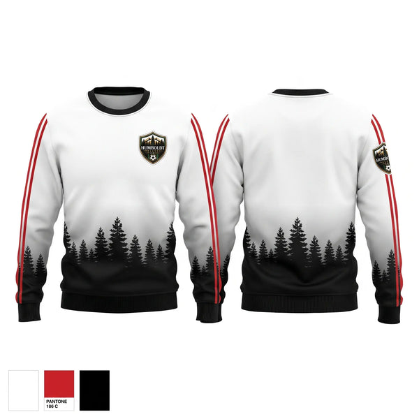 Crew Neck Sweatshirt, Humboldt Elite F.C, Men's Soccer, Teamtime, Team time, sublimation, custom sports apparel, team uniforms, spirit wear, spiritwear, sports uniforms, custom shirts, team store, custom team store, fundraiser sports, apparel fundraiser