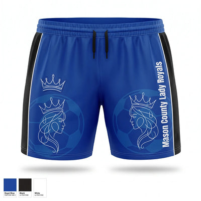 Mason County Lady Royals Womens Soccer Shorts - 1