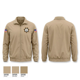 Windbreaker, Sacramento sheriff, Police, Teamtime, Team time, sublimation, custom sports apparel, team uniforms, spirit wear, spiritwear, sports uniforms, custom shirts, team store, custom team store, fundraiser sports, apparel fundraiser