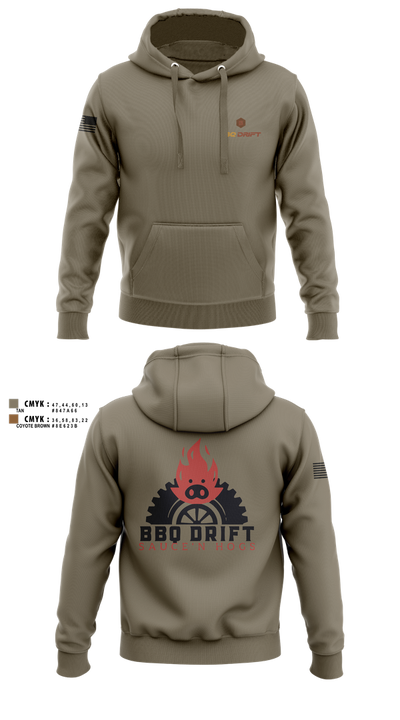 BBQ Drift 17355442 Hoodie - 2