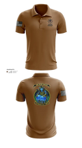 C. Co. 1-120 3rd PLT 45093176 Short Sleeve Performance Polo - 21