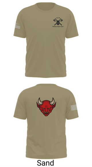 Short Sleeve Performance Shirt, D Co 3-47, , Teamtime, Team time, sublimation, custom sports apparel, team uniforms, spirit wear, spiritwear, sports uniforms, custom shirts, team store, custom team store, fundraiser sports, apparel fundraiser