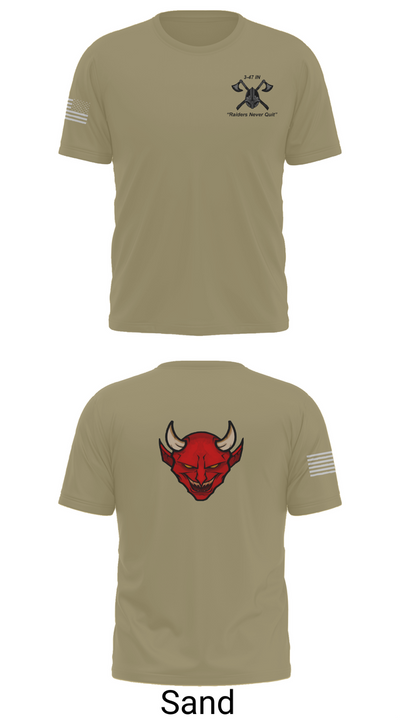 D Co 3-47 75831418 Short Sleeve Performance Shirt - 96