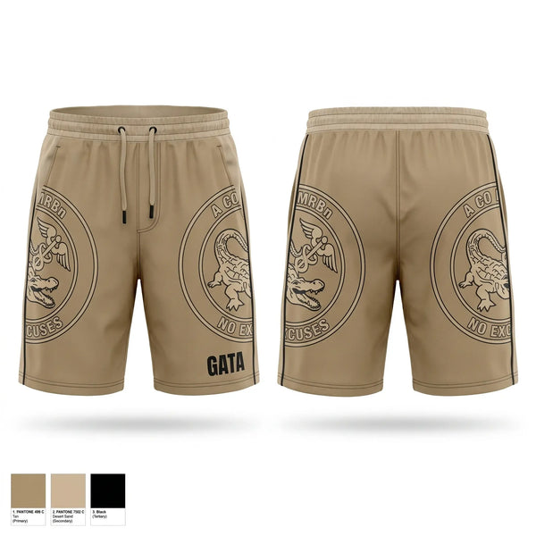 Athletic Shorts With Pockets, MRBN- A Co, Army, Teamtime, Team time, sublimation, custom sports apparel, team uniforms, spirit wear, spiritwear, sports uniforms, custom shirts, team store, custom team store, fundraiser sports, apparel fundraiser