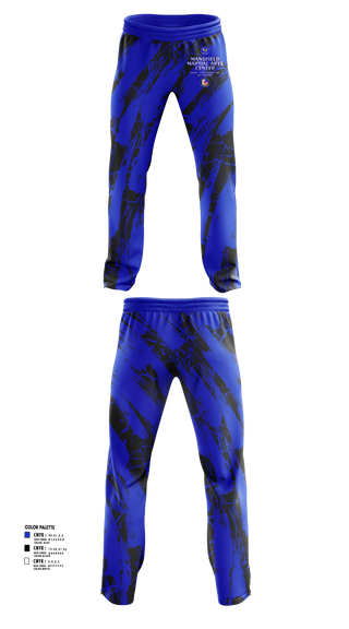 Sweatpants, Mansfield Martial Arts Center, , Teamtime, Team time, sublimation, custom sports apparel, team uniforms, spirit wear, spiritwear, sports uniforms, custom shirts, team store, custom team store, fundraiser sports, apparel fundraiser