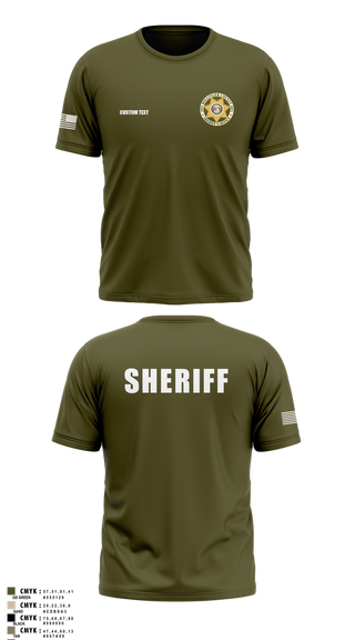 Short Sleeve Performance Shirt, Bollinger County Sheriff’s Office, Police, Teamtime, Team time, sublimation, custom sports apparel, team uniforms, spirit wear, spiritwear, sports uniforms, custom shirts, team store, custom team store, fundraiser sports, apparel fundraiser
