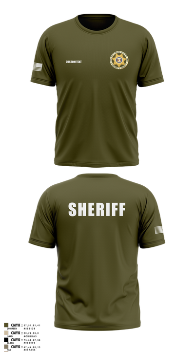 Bollinger County Sheriff’s Office 45946847 Short Sleeve Performance Shirt - 16