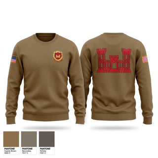 Crew Neck Sweatshirt, 212th Engineer Company, National Guard, Teamtime, Team time, sublimation, custom sports apparel, team uniforms, spirit wear, spiritwear, sports uniforms, custom shirts, team store, custom team store, fundraiser sports, apparel fundraiser
