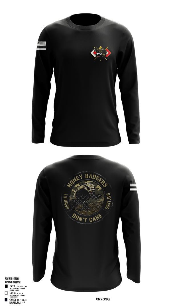 Long Sleeve Performance Shirt, HHC 112th SIG BN (SO) (A), Army, Teamtime, Team time, sublimation, custom sports apparel, team uniforms, spirit wear, spiritwear, sports uniforms, custom shirts, team store, custom team store, fundraiser sports, apparel fundraiser