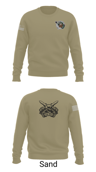 Crew Neck Sweatshirt, USS Illinois (SSN 786), , Teamtime, Team time, sublimation, custom sports apparel, team uniforms, spirit wear, spiritwear, sports uniforms, custom shirts, team store, custom team store, fundraiser sports, apparel fundraiser