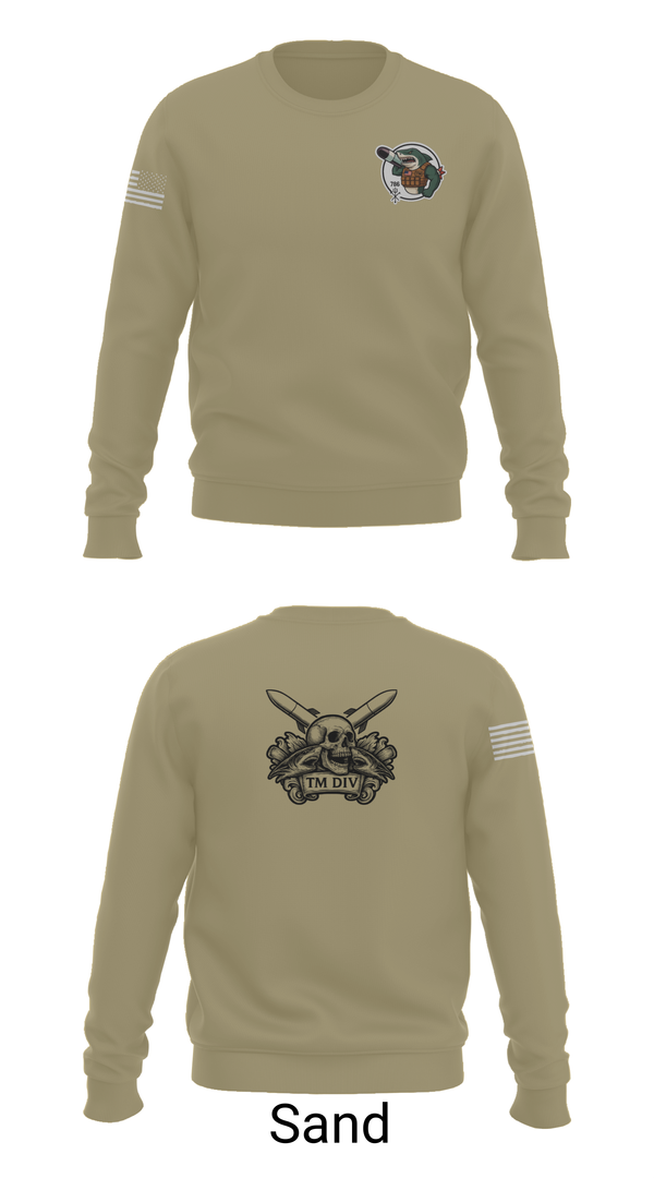 Crew Neck Sweatshirt, USS Illinois (SSN 786), , Teamtime, Team time, sublimation, custom sports apparel, team uniforms, spirit wear, spiritwear, sports uniforms, custom shirts, team store, custom team store, fundraiser sports, apparel fundraiser