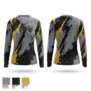 Womens Long Sleeve Vneck Shirt, Secret Service, Men's Soccer, Teamtime, Team time, sublimation, custom sports apparel, team uniforms, spirit wear, spiritwear, sports uniforms, custom shirts, team store, custom team store, fundraiser sports, apparel fundraiser