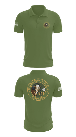 Short Sleeve Performance Polo, TCSO DISPATCH, , Teamtime, Team time, sublimation, custom sports apparel, team uniforms, spirit wear, spiritwear, sports uniforms, custom shirts, team store, custom team store, fundraiser sports, apparel fundraiser
