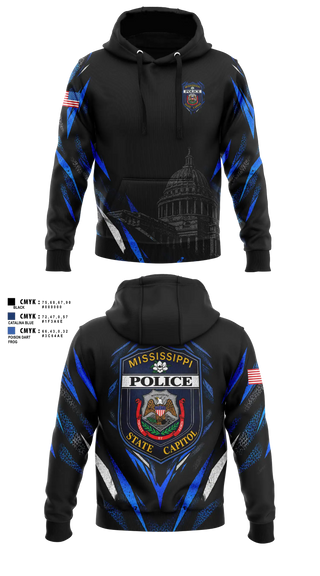 Hoodie, Proactive Patrol Club, Police, Teamtime, Team time, sublimation, custom sports apparel, team uniforms, spirit wear, spiritwear, sports uniforms, custom shirts, team store, custom team store, fundraiser sports, apparel fundraiser
