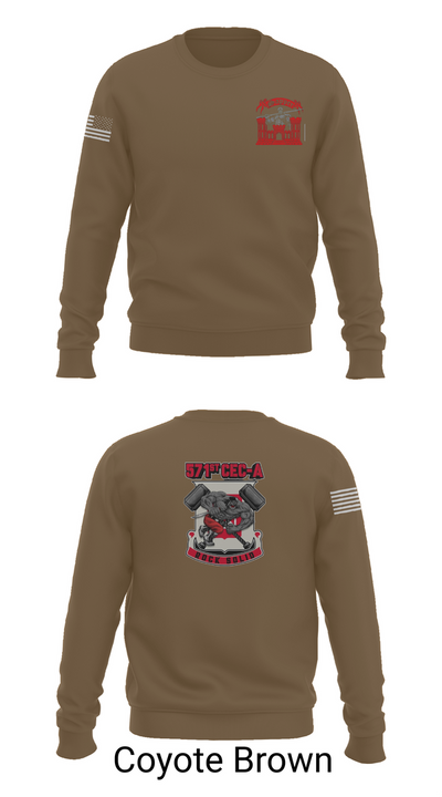 571st CEC-A 52010790 Crew Neck Sweatshirt - 5