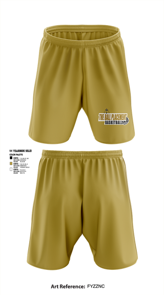 Athletic Shorts With Pockets, Ball Placement, Men's Basketball, Teamtime, Team time, sublimation, custom sports apparel, team uniforms, spirit wear, spiritwear, sports uniforms, custom shirts, team store, custom team store, fundraiser sports, apparel fundraiser